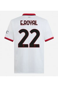 AC Milan Emerson Royal #22 Voetbaltruitje Uit tenue 2024-25 Korte Mouw